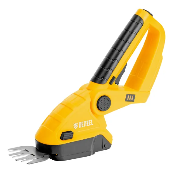Ножницы-кусторез аккумуляторные GS-7, Li-Ion, 7,2 В Denzel