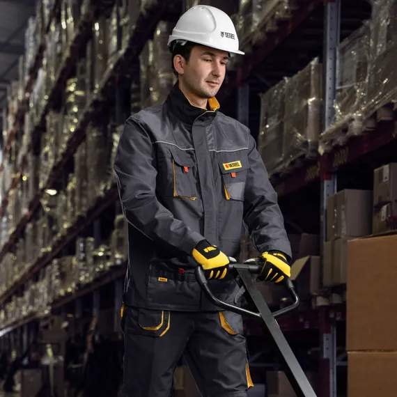 Куртка профессиональная рабочая, 65% полиэстер 35% хлопок, XXXL Denzel