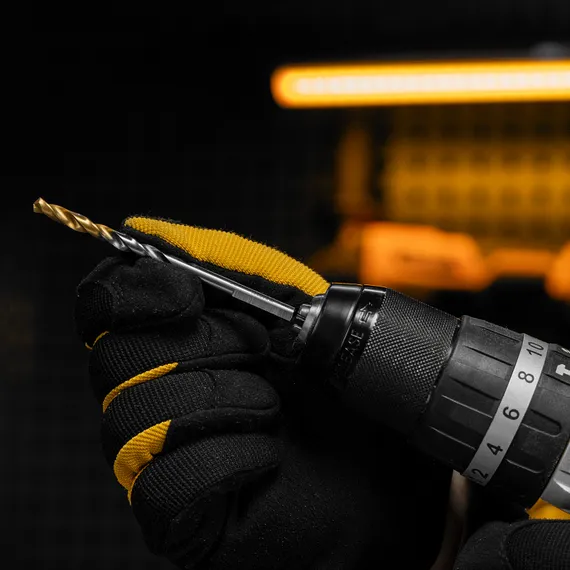 Сверло спиральное по металлу 5,5 x 93 мм, Р6М5, Golden Tip  Denzel