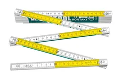 KRAFTOOL PRO-90 Kontakt, 2.4 м, профессиональный складной деревянный метр (34729)