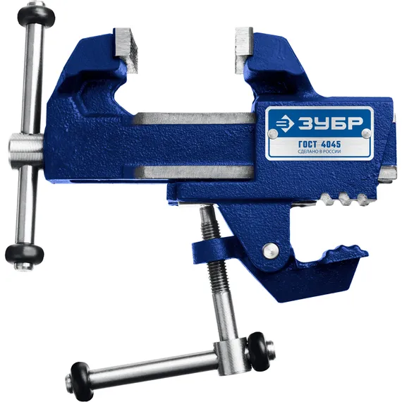 ЗУБР Компакт, 70 мм, слесарные тиски, Профессионал (32600-63)
