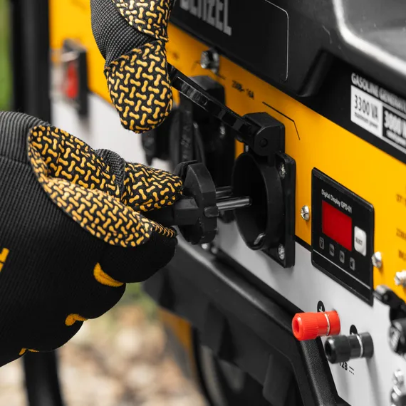 Удлинитель-шнур силовой Garden Series, б/з, ПВС, 10м, 1 розетка, 2 x 1,5 мм, Denzel