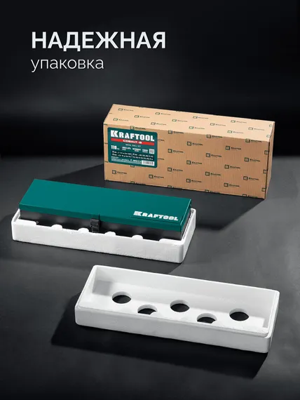 KRAFTOOL Cobalt, 118 шт, (1-13 мм), сталь М42, HSS-Co(8%), набор сверл по металлу (29656-H118)