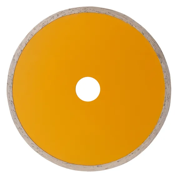 Диск алмазный, отрезной сплошной, 150 х 22.2 мм, мокрая резка Denzel