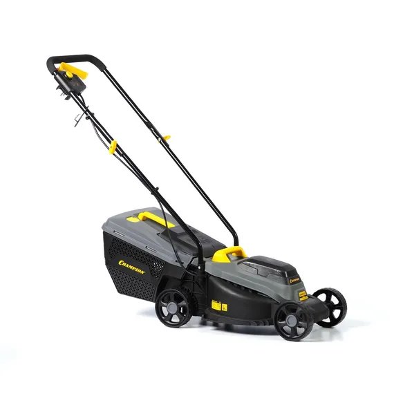 Газонокосилка эл. CHAMPION EM3212/1 (1,2 кВт пласт.травосб. 30л ширина 320мм 30-70мм, 7,1кг)