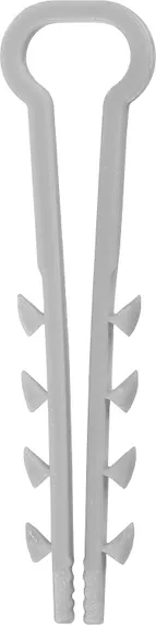 ЗУБР ДХ-П, 10 мм, нейлон, 100 шт, дюбель-хомут для плоского кабеля (30912-10)