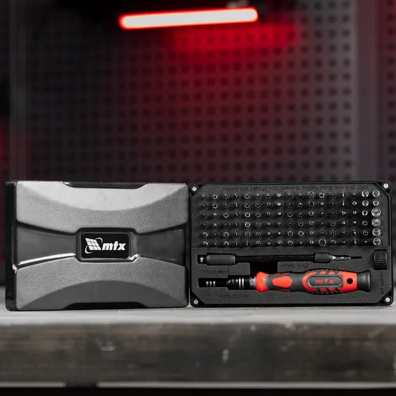 Набор для точных работ 107 в 1, универсальный, сталь CrV MTX