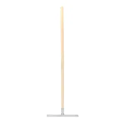 Грабли, нержавеющая сталь, 340 х 1300 мм, 14 витых зубьев, деревянный черенок, Сибртех