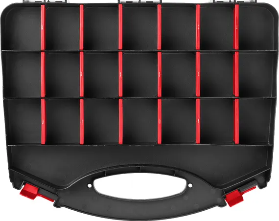 ЗУБР ДОН-42, 320 х 260 х 70 мм, двухсторонний органайзер с 42 ячейками (38036-42)