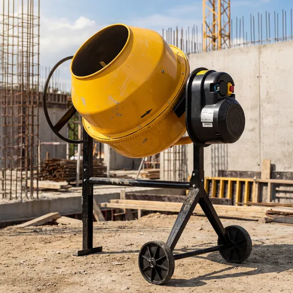 Бетоносмеситель B-180, 700 Вт, 180 л Denzel