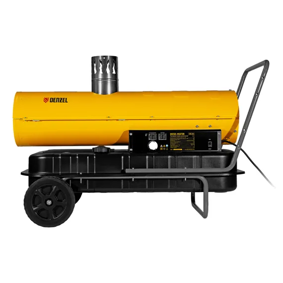 Дизельная тепловая пушка NHG-30i, 30 кВт, 750 м3/ч, непрямой нагрев, цифровой термостат Denzel