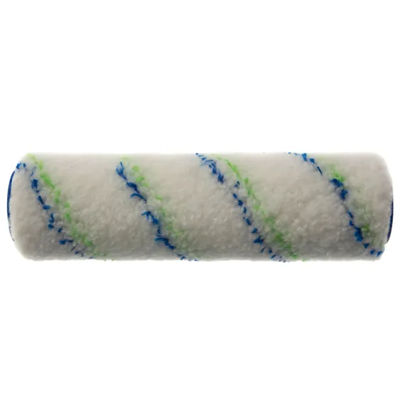 Валик сменный "Водные краски", 180 мм, ворс 12 мм, D - 36 мм, D ручки - 6 мм, полиэстер Сибртех