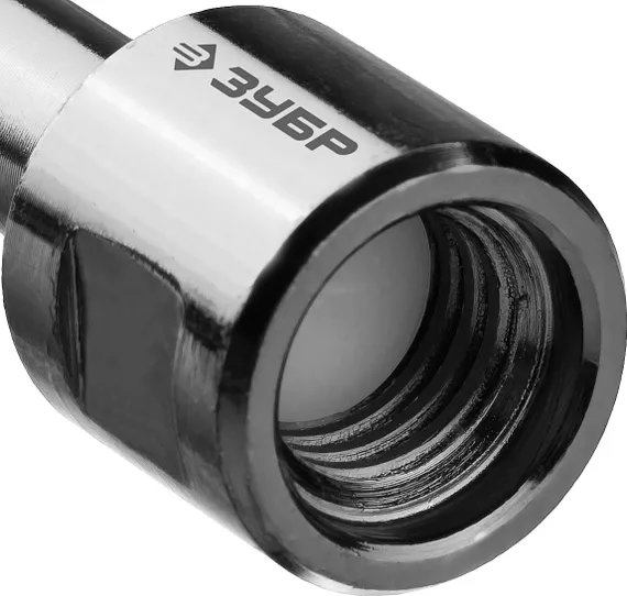 ЗУБР АВК, d 10 мм, (М14, 15 мм кромка), вакуумная алмазная коронка, Профессионал (29865-010-M14)