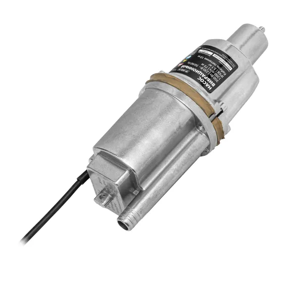 Вибрационный насос VP-300B-15, нижний забор, 300 Вт, напор 75 м, 1200 л/ч, кабель 15 м MTX