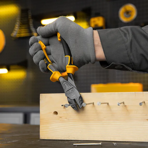 Бокорезы усиленные 180 мм, трехкомпонентные рукоятки Denzel