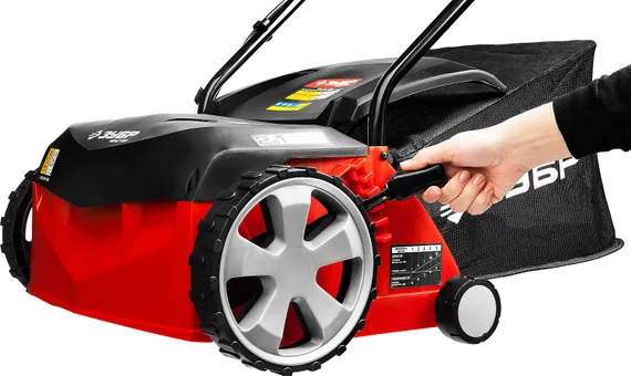 ЗУБР 1000 Вт, 32 см, электрический скарификатор-аэратор (ЗСЭ-32-1000)