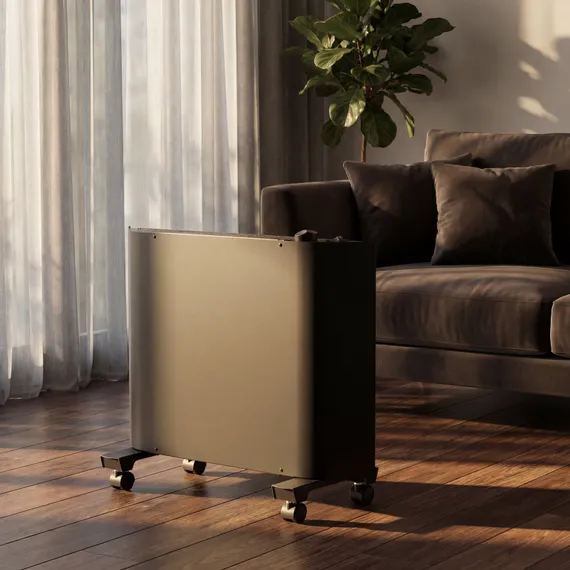 Конвектор электрический XCE-1000 B, 230 В, 1000 Вт, X-образный нагреватель Denzel