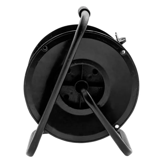 Удлинитель силовой 50 м, 10А, тип УХ10, ПВС, на кабельной катушке, 4 розетки без заземления Сибртех