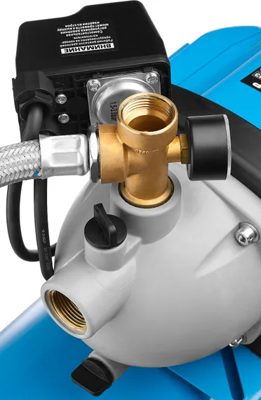 Автоматическая насосная станция ЗУБР 1200 Вт, бак 50 л, (НАС-М3-1200-50)