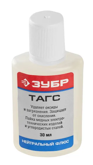 ЗУБР ТАГС, 30 мл, флюс (55479-030)