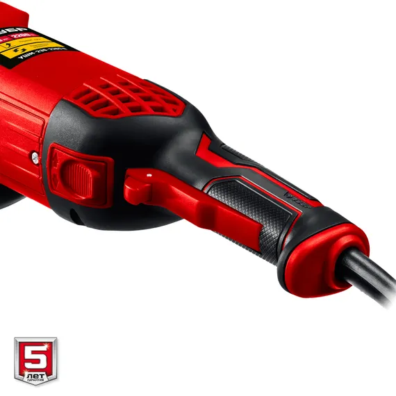 УШМ, (болгарка) электрическая, ЗУБР 2200 Вт, d230 мм, (УШМ-230-2205 П)