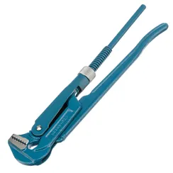 Ключ трубный рычажный №0, 3/4", кованый, тип "L" Сибртех