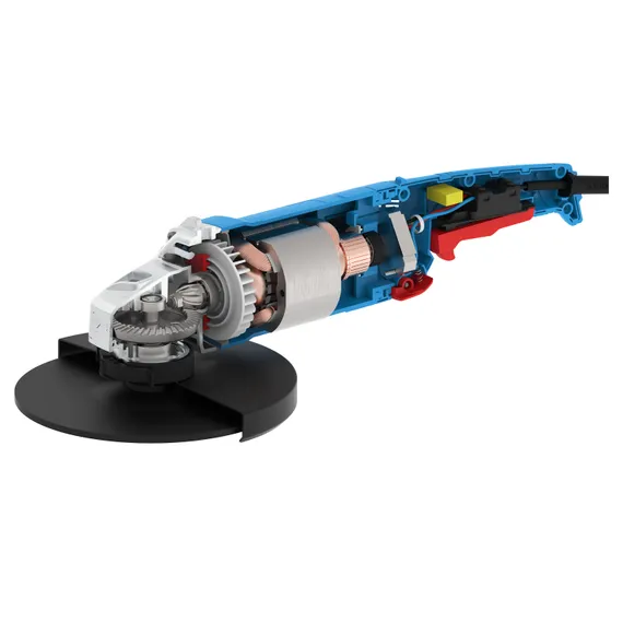 УШМ, (болгарка) электрическая, ЗУБР 2000 Вт, d180 мм, Профессионал (УШМ-П180-2000 п)