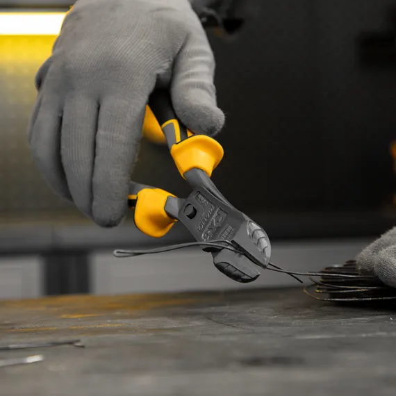 Бокорезы 215 мм, усиленные, трехкомпонентные рукоятки Denzel