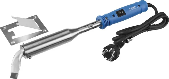 ЗУБР Ceramic PRO, 300 Вт, клин, высокомощный электропаяльник с пластиковой рукояткой, Профессионал (55301-300)