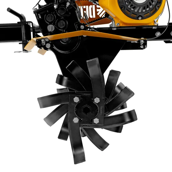 Мотоблок DPT-370S, 7 л.с., ремен.сцеп, фрез 3х4, ШОМ, передачи 3В/1Н Denzel