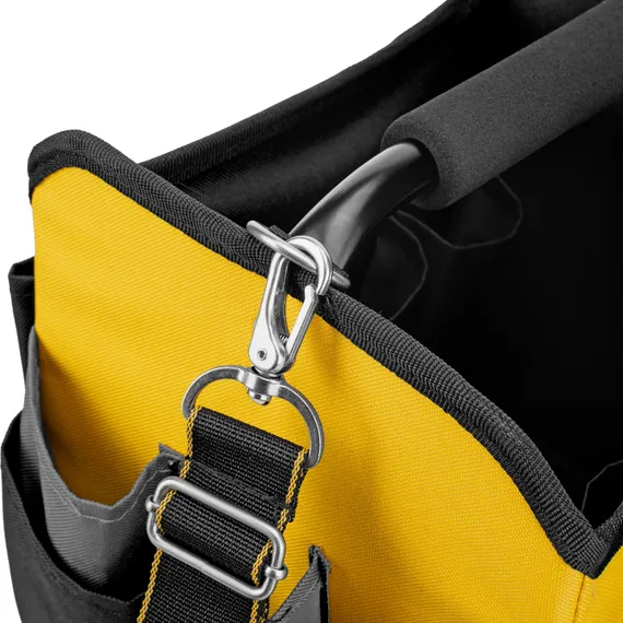 Переноска для инструмента, 260х240х300 мм, 22 кармана, наплечный ремень Denzel