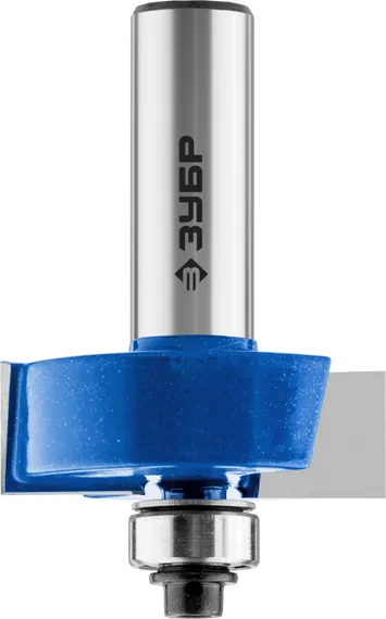 ЗУБР 38.1 x 13 мм, хвостовик 12 мм, фреза фальцевая, Профессионал (28758-38.1-12)