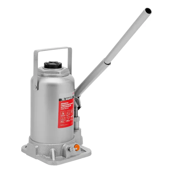 Домкрат гидравлический бутылочный, 20 т, h подъема 244-449 мм Matrix