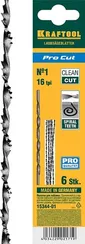 KRAFTOOL Pro Cut, 130 мм, 6 шт, спиральные полотна для лобзика (15344-01)