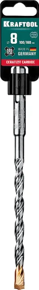 KRAFTOOL Ceratizit Carbide, 8 х 160 мм, SDS-plus бур (29320-160-08)