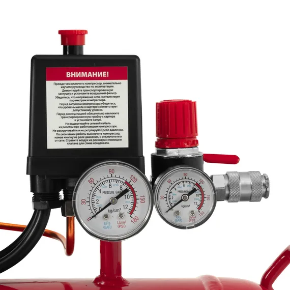 Компрессор воздушный ременный привод КР3000/100  3,0 кВт, 100 литров, 510 л/мин МТХ