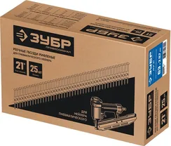 ЗУБР SN21 63 х 2.87 мм, реечные гвозди рифленые, 3000 шт (305392-63)