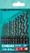 СИБИН 13 шт, (1.5-6.5 мм), быстрорежущая сталь, класс В, набор сверл по металлу (29610-H13)