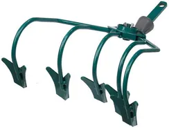 RACO Maxi, 250 мм, 5 зубцов, с бороздовичками, с быстрозажимным механизмом, культиватор (4230-53826)