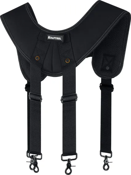 KRAFTOOL KS-1 подтяжки регулируемые, 4 точки крепления (38765)