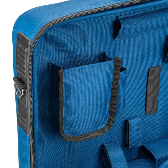 Кейс монтера, 470х340х110 мм, 25 карманов, наплечный ремень Сибртех