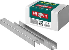 KRAFTOOL скобы тип 53F (D/056), 10 мм, калибр 23GA. 5000 шт (31787-10)