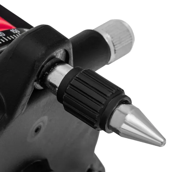 Лазерный уровень CRX-30G, 30 м, зеленый луч, батарейки, резьба 5/8" MTX