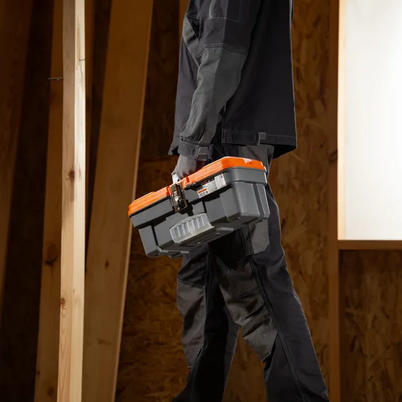 Ящик для инструмента с мет. замками 16", 410х210x175 мм Stels