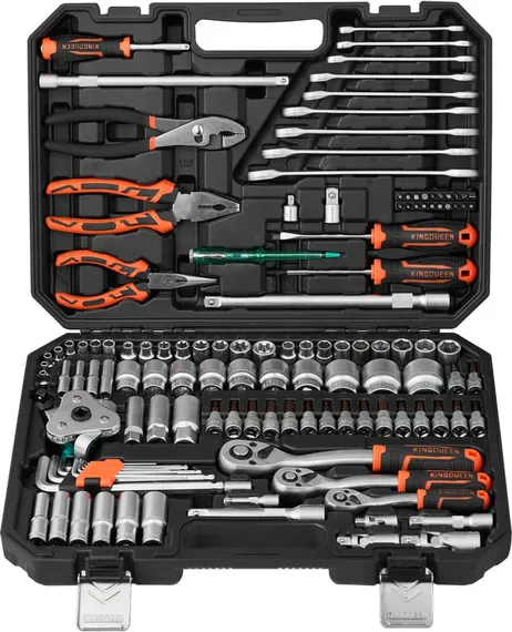 Набор инструментов KINGQUEEN 125 пред, 72 зуба, WIB-258