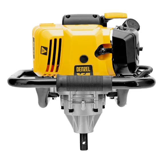 Мотобур DX-52, объем двигателя 52 см3, соединение 20 мм, без шнека Denzel