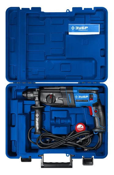 Перфоратор электрический SDS Plus, с металлическим корпусом, ЗУБР 28 мм, 900 Вт, Профессионал (ЗП-2890 М)