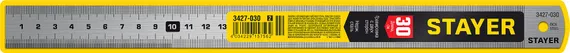 STAYER длина 0.3 м, нержавеющая линейка, Professional (3427-030)