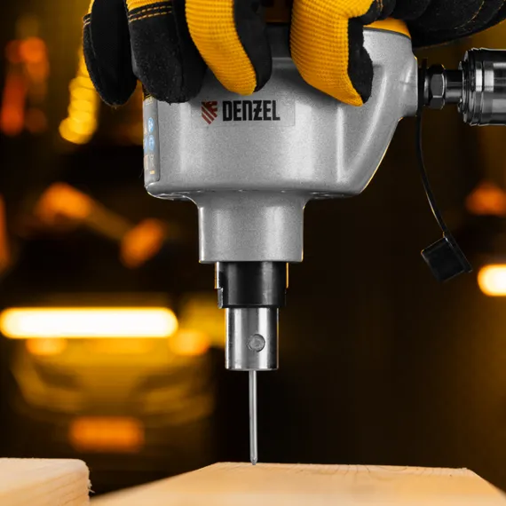 Пневматический молоток HP120 для одиночных гвоздей до 120 мм// Denzel