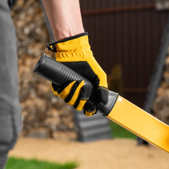 Тачка строительная, усиленная, объем 140 л, 250 кг, двухколесная, колесо 15х6.00-6 Denzel